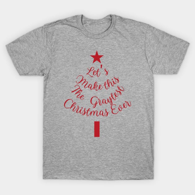 Customized Christmas T-Shirt by Lacrosse & Motivational T-Shirts 